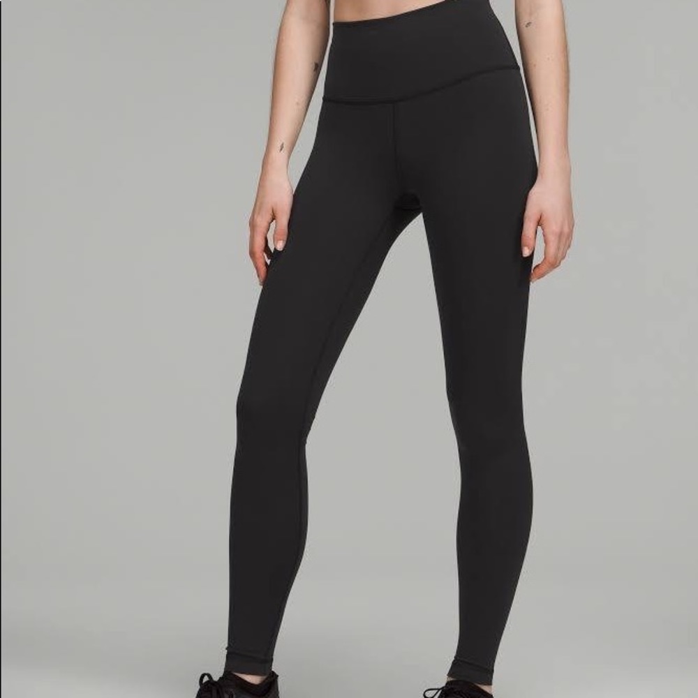 Lululemon High Rise Wunder Under Leggings Black Size 8